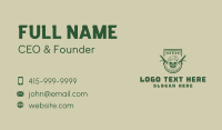 Military Gun Skull Business Card Image Preview