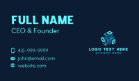 Cube Startup Agency Business Card Image Preview