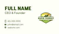 Lawn Mower Horticulture Business Card Image Preview