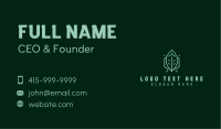 Herbal Leaf Wellness  Business Card Image Preview