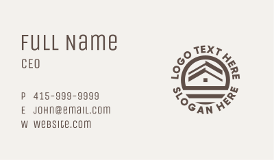 Brown Home Realtor Business Card Image Preview