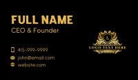 Classic Luxury Crest Business Card Image Preview