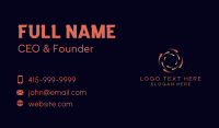 Swirl Tech Laboratory Business Card Image Preview