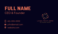 Swirl Tech Laboratory Business Card Preview