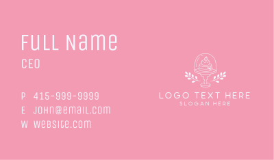 Sweet Cake Catering Business Card Image Preview