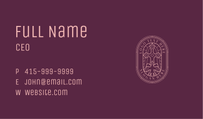Cross Christian Dove Business Card Image Preview