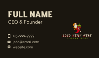 Chili Pepper Middle Finger Business Card Image Preview