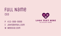 Heart Family Care Business Card Image Preview