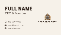 Wooden Tile House Business Card Image Preview