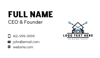 Home Pressure Washer Maintenance Business Card Image Preview