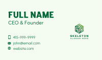 Green Cube Logistics  Business Card Image Preview