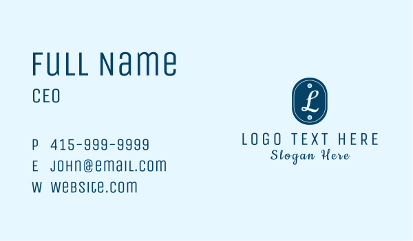 Shirt Button Lettermark  Business Card Design Image Preview