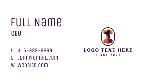 Creative Art Letter I Business Card Design Image Preview