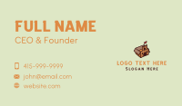 Cardboard Toy Castle Business Card Design