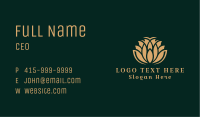 Deluxe Floral Spa  Business Card Image Preview