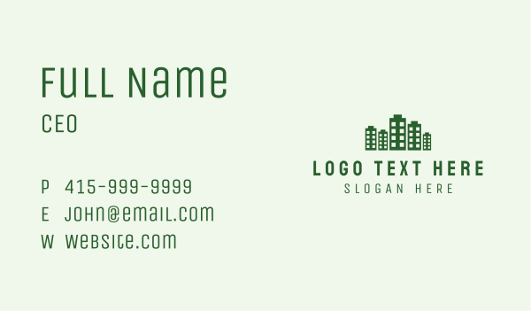 Sustainable Battery City  Business Card Design Image Preview