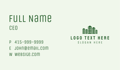 Sustainable Battery City  Business Card Image Preview