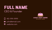 Blueberry Cherry Cake Business Card Image Preview