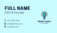 Multicolor Balloon Bulb Business Card Image Preview