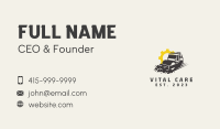 Road Roller Machine Business Card Image Preview