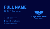 Tech Pixel Bird  Business Card Image Preview