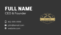 Craftsman Chisel Carpenter Business Card Image Preview