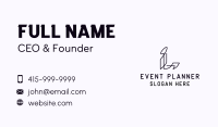 Modern Corporate Letter L Business Card Image Preview