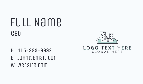 Home Residence Architect Business Card Design Image Preview