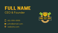 Pickleball Varsity League Business Card Design