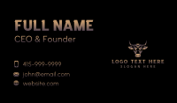 Premium Bull Horn Business Card Preview