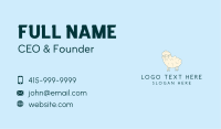 Cute Sheep Mascot  Business Card Image Preview