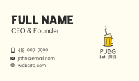 Magic Beer Drink  Business Card Image Preview
