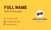 Brown Dog Bone  Business Card Design