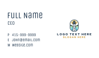 Lighthouse Beach Tower Business Card Image Preview