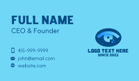 Eye Tech Pixel Business Card Design