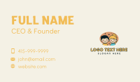 Preschool Children Learning Business Card Preview