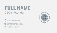 Chalk Handwritten Pencil Business Card Image Preview