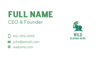 Wild Elephant Leaf Business Card Image Preview