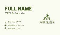 Natural House Leaves Business Card Image Preview