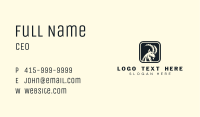 Ibex Goat Horns Business Card Image Preview