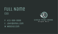 Elegant Beautiful Lettermark  Business Card Image Preview