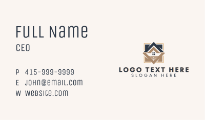 Brick House Tile Business Card Image Preview