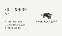 Black Predator Panther Business Card Image Preview
