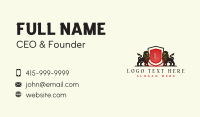 Lion Regal Agency Business Card Preview