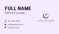 Lady Moon Gown Business Card Image Preview