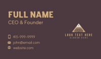 Architect Agency Pyramid Business Card Image Preview