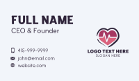 Medical Heart Center Business Card Image Preview