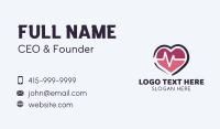 Medical Heart Center Business Card Design