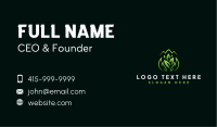 Leaf Gardening Landscaping Business Card Image Preview