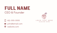 Nature Floral Face Business Card Image Preview
